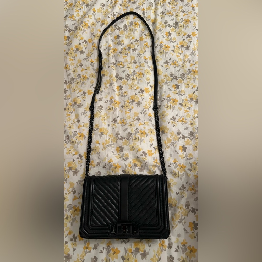 Rebecca Minkoff Small Leather Crossbody with dust bag